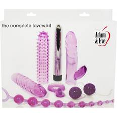 Silver Set Sexleksaker Adam & Eve and the Complete Lovers Kit Purple in stock