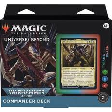 Magic the gathering commander warhammer Wizards of the Coast Magic the Gathering Universes Beyond Warhammer 40000 Commander Deck Tyranid Swarm