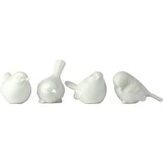 Polspotten Sparrow Dekorationsfigur 8cm 4stk
