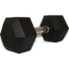 Hex håndvægte 22.5kg Titan Life Rubber Hex Dumbbell 22.5kg