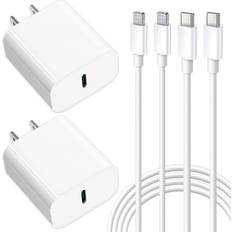 Iphone 5 charger Ximytec iPhone Charger Fast 20W with 6Ft Cable Compatible