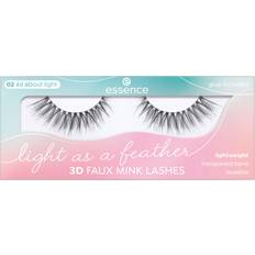 Essence Light as a feather 3D faux mink False Eyelashes 02 All about light 2 pc