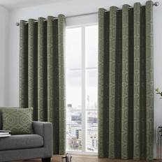 Curtina Camberwell Jacquard Lined Eyelet