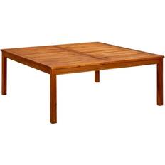 Tables Basses d'Extérieur vidaXL Bois Solide d'Acacia Table de Jardin 110x110x45 cm