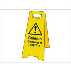 Scan Caution Cleaning In Progress Sign Board