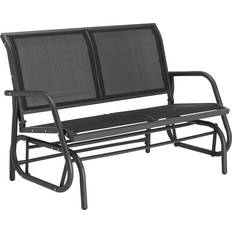 Garden & Outdoor Furniture tectake Garden swing bench Greta, 2-seater