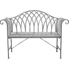 Crossland Grove Dorothea 2 Seater Cream Garden Bench