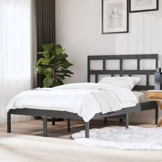 Senge & Madrasser vidaXL 150x200 træ Sengeramme