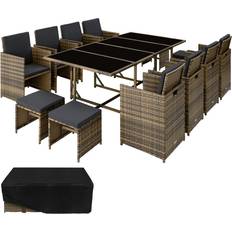 Garden & Outdoor Furniture tectake Garden rattan Outdoor Lounge Set