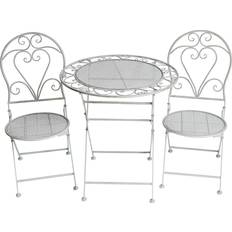 Garden & Outdoor Furniture Glam Haus Foldable Balcony Monaco Bistro Set