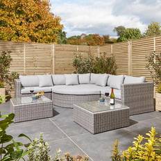 Rattan Outdoor Lounge Sets Garden & Outdoor Furniture Rowlinson Marbella Outdoor Lounge Set