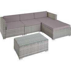 tectake grey/dark grey Outdoor Lounge Set