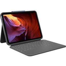 Logitech Rugged Folio Keyboard Case Oxford Grey iPad 10e Génération