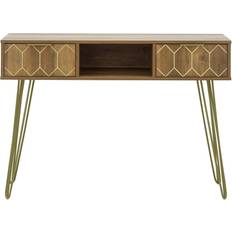 Gold Furniture GFW Orleans Gold Console Table 39.5x115cm