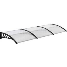 Window Awnings OutSunny Door Canopy Awning Rain Shelter