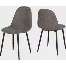 SECONIQUE Athens Concrete Effect Top Kitchen Chair