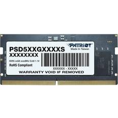 Patriot Memory Signature PSD58G480041S memory module 8 GB 1 x 8 GB DDR5 4800 MHz