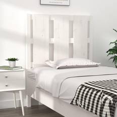 Senge & Madrasser vidaXL 80,5x4x100 massivt fyrretræ Sengegavl