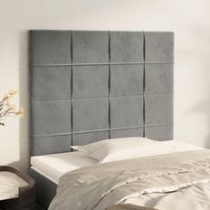 Sengegavle på tilbud vidaXL 2 stk. 80x5x78/88 Sengegavl