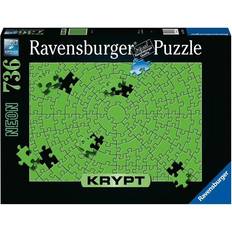 Ravensburger Krypt Neon Green Pussel 654 bitar