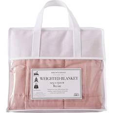 Brentfords Sensory Sleep Couverture lestée 4kg Rose, Gris (150x125cm)