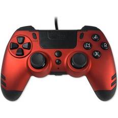 Ps3 Steelplay Manette filaire Slimpack pour PS4 PS3 PC Rouge et noir