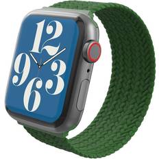 Apple Watch 42/44/45mm/Apple Watch Ultra Armbånd Braided Band Medium Forest