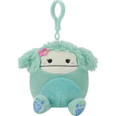 Squishmallows bigfoot Squishmallows 9 cm Plush P14 Clip On Joelle the Bigfoot