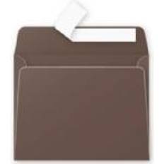 Gråa Brevpåsar Clairefontaine Gralux Envelopes 90X140 BROWN op. 20pcs