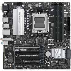 AMD - Micro-ATX - Socket 1700 Motherboards ASUS Prime B650M-A AX II DDR5 6400+OC 2.5Gb Ethernet Wi-Fi 6 DisplayPort