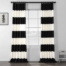 Half Price Drapes Horizontal Stripe Curtains 50 x 96