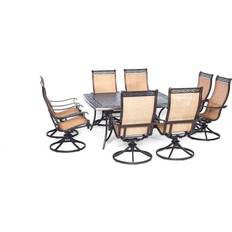 8 piece patio dining sets Hanover 9-Piece Patio Dining Set