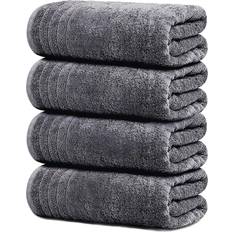 Tens Towels Extra Large Bath Towel Grey (152.4x76.2cm)