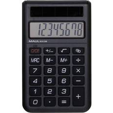 Calculators Maul ECO 250 Pocket calculator Black Display (digits) 8 solar-powered (W x H x D) 60 x 98 x 12 mm