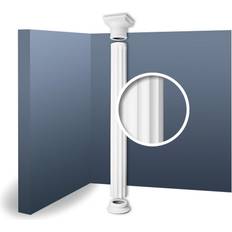 Colonne Orac Decor Colonna Completa Dorica Scanalata 2.42 Metri KD5