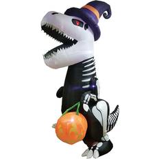 Joyin Inflatable 8FT Skeleton T-Rex Decoration Outdoor Decorations