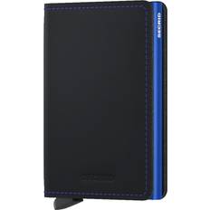 Secrid Slimwallet - Matte Black/Blue