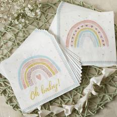 Kate Aspen Boho Rainbow Baby 2 Ply Paper Napkins (Set of 30)