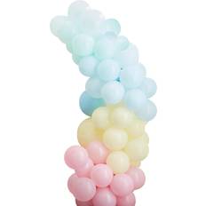 Ginger Ray Balloon Arches Mixed Pastels 75-pack