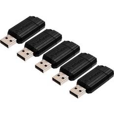 Memory Cards & USB Flash Drives Verbatim PinStripe USB Drive