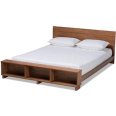 Full Bed Frames Baxton Studio Regina Ash