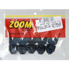 Zoom Salty Chunk-Pack of 5 (Black/Blue, 2.5-Inch)