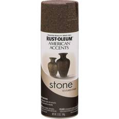 Paint Rust-Oleum 238324 Stone Creations Spray Wood Paint Brown
