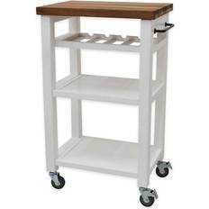 Silver Trolley Tables Belden Rolling Kitchen Cart