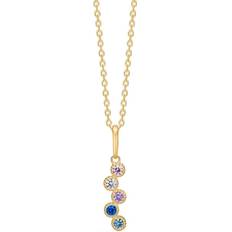 Mads Z Dido Color Pendant - Gold/Multicolour