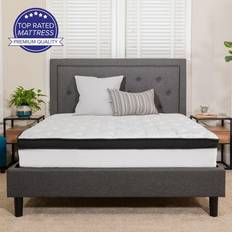 Twin box spring size Flash Furniture Capri Comfortable Sleep Twin Coil Spring Mattress