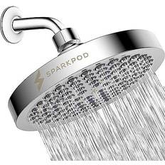 Anti Limescale Overhead & Ceiling Showers SparkPod Rainfall Chrome