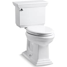 Kohler Memoirs Stately Two-piece elongated toilet, 1.28 gpf