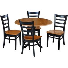 Dining Sets International Concepts Solid Wood Dining Set 5