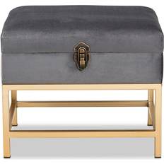 Baxton Studio Aliana Seating Stool 39.9cm